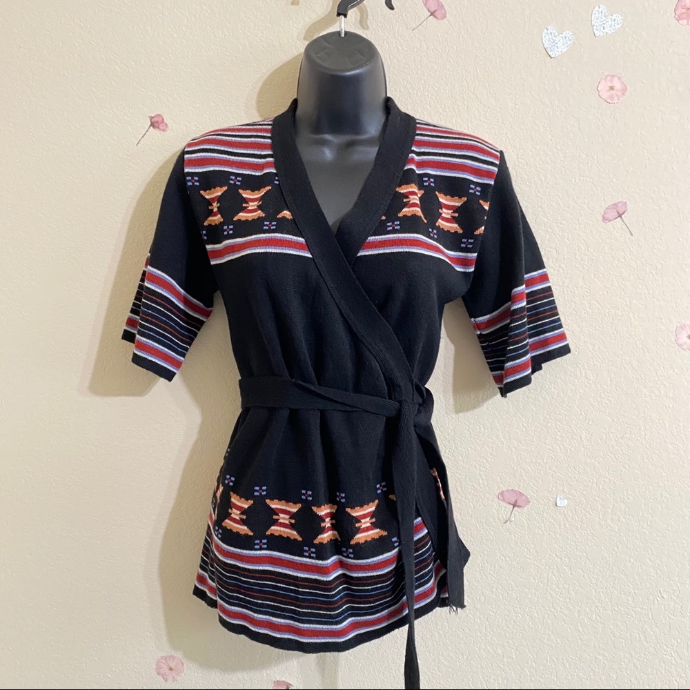 VTG Escapades - 70s Wrap Top